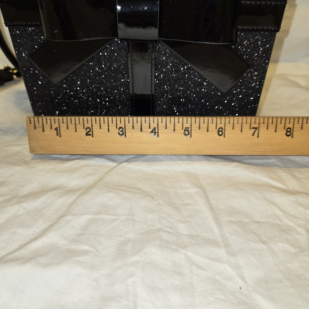 Kate Spade Black Glitter Handbag - Picture 10 of 10